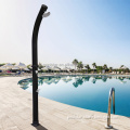 20L Portable Solar Shower: Ideal for Poolside, Beach, and Spa Use with Curved Design, Faucet, and Shower Head